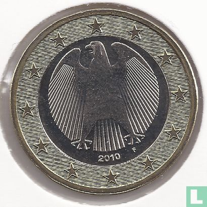 Allemagne 1 euro 2010 (F)   - Image 1