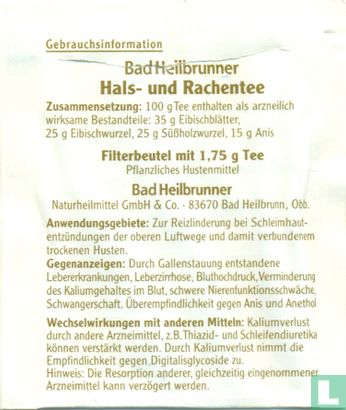 Hals- und Rachentee - Image 1
