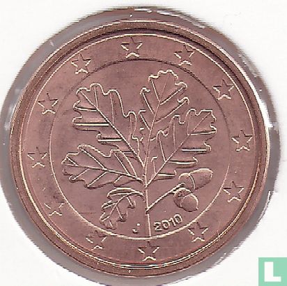 Allemagne 1 cent 2010 (J) - Image 1