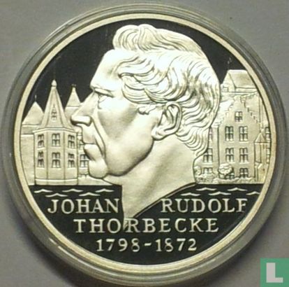 Nederland 25 ecu 1998 "Johan Rudolf Thorbecke" - Afbeelding 2