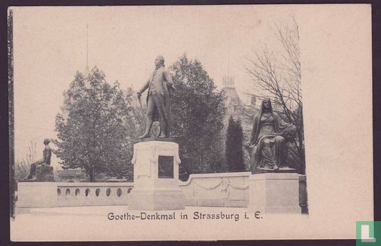 Goethe-Denkmal in Strassburg