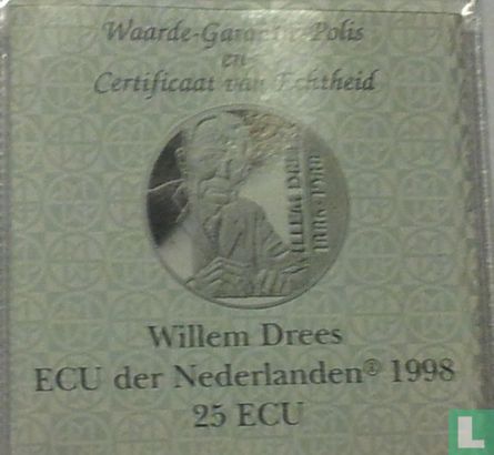 Nederland 25 ecu 1998 "Willem Drees"  - Image 3
