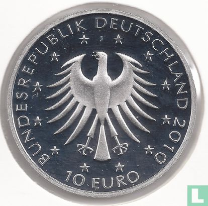 Deutschland 10 Euro 2010 (PP) "200th anniversary of the birth of Robert Schumann" - Bild 1