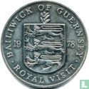 Guernsey 25 pence 1978 "Royal visit" - Image 1