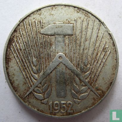 GDR 5 pfennig 1952 (E) - Image 1