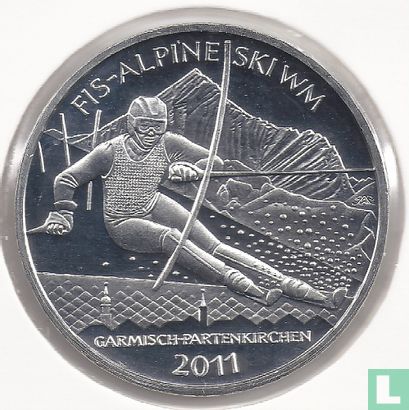 Germany 10 euro 2010 (D) "2011 World Alpine Ski Championships in Garmisch - Partenkirchen" - Image 2