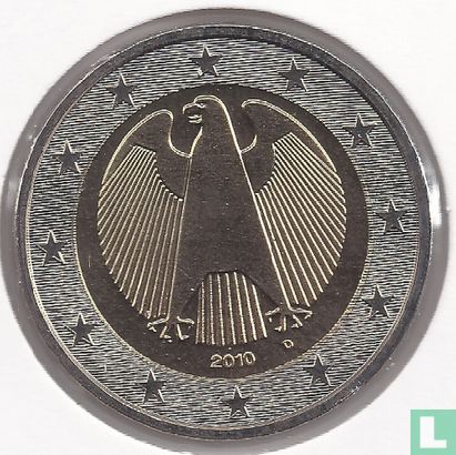Duitsland 2 euro 2010 (D) - Afbeelding 1