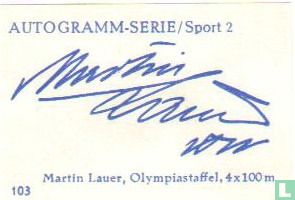 Martin Lauer, Olympiastaffel, 4x100 m