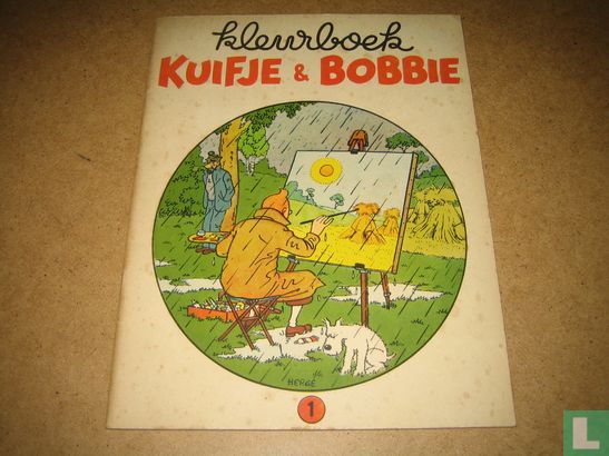 Kleurboek Kuifje & Bobbie 1 - Afbeelding 1