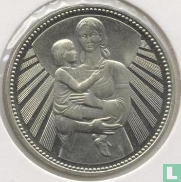 Bulgarie 2 leva 1981 (BE) "1300th anniversary of Bulgaria - Mother and child" - Image 2