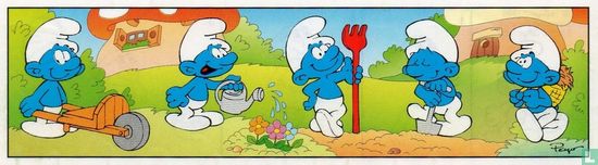 Smurf with watering-can - Image 2
