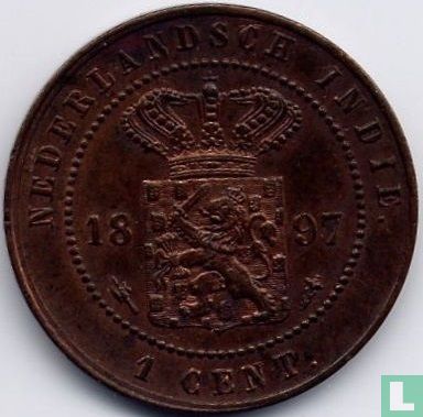 Indes néerlandaises 1 cent 1897 - Image 1