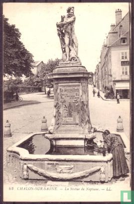 Chalon-sur- Saone, La Statue de Neptune