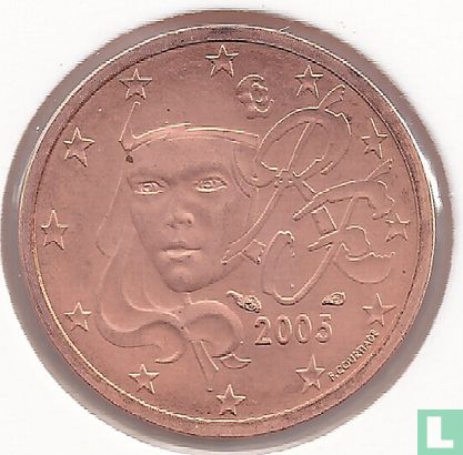 Frankreich 2 Cent 2005 - Bild 1