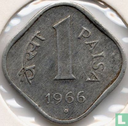 India 1 paisa 1966 (Hyderabad) - Afbeelding 1
