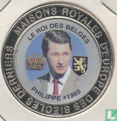 Congo-Kinshasa 5 francs 1999 (PROOF) "King Philip" - Afbeelding 2