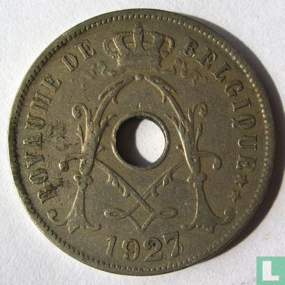 Belgium 25 centimes 1927 (FRA - 1927/3) - Image 1