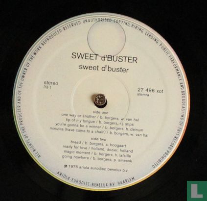 Sweet d'Buster - Afbeelding 3