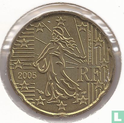 Frankreich 20 Cent 2005 - Bild 1