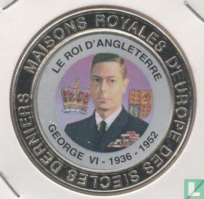 Congo-Kinshasa 5 francs 1999 (PROOF) "King George VI" - Afbeelding 2