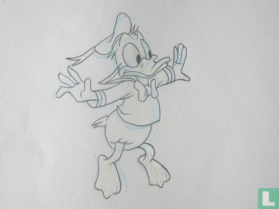 Donald Duck originele filmcel   - Afbeelding 3