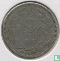 Colombie 2 pesos 1907 - Image 2