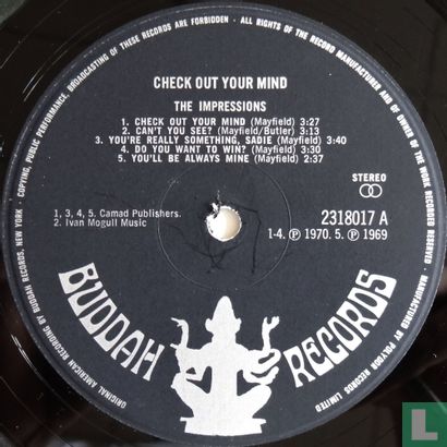 Check Out Your Mind - Afbeelding 3