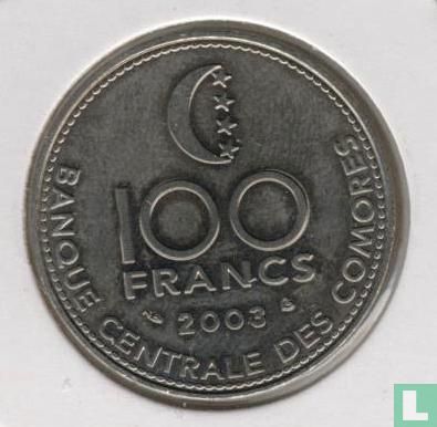 Comoros 100 francs 2003 "FAO" - Image 1