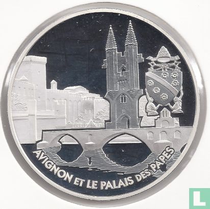 France 1½ euro 2004  (PROOF) "Avignon and the Palace of the Popes" - Image 2