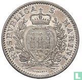 San Marino 1 Lira 1906 - Bild 2