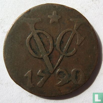 VOC 1 duit 1790 (Utrecht - piedfort - ster) - Afbeelding 1