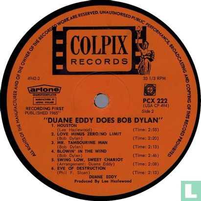 Duane Eddy Does Bob Dylan - Image 3