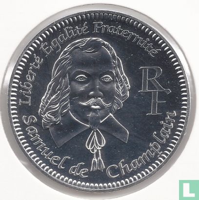 France ¼ euro 2004 "400th anniversary of the arrival of Samuel De Champlain in North America" - Image 2