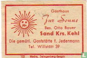 Sonne Zur - Gasthaus - Otto Bauer