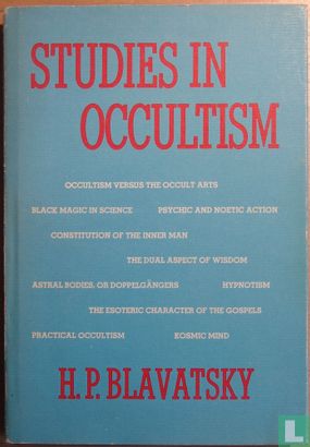 Studies in Occultism - Afbeelding 1
