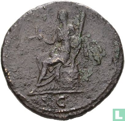 Sabina, vrouw van Hadrianus 117-138, AR Sestertius Rome  - Afbeelding 1
