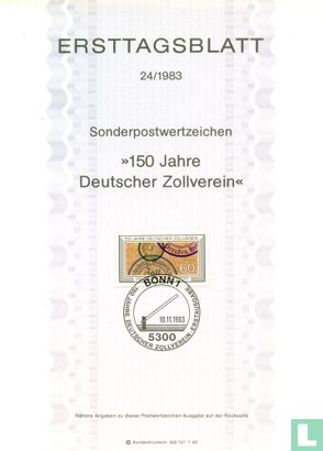 Deutscher Zollverein, 150 Jahre
