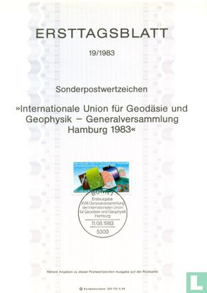 Internationale Union für Geoldasie und Geophysik - Generalversammlung Hamburg