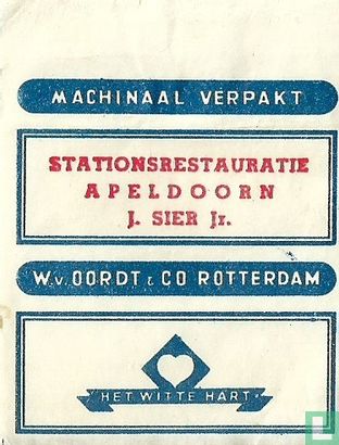 Stationsrestauratie Apeldoorn J. Sier Jr.