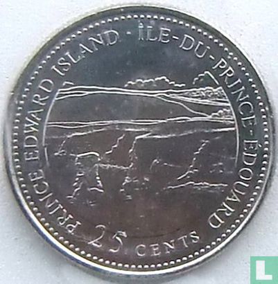 Canada 25 cents 1992 "125th anniversary of the Canadian Confederation - Prince Edward Island" - Afbeelding 2