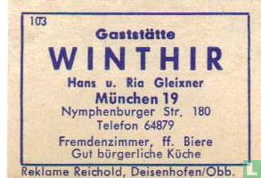 Gaststätte Winthir - Hans und Ria Küch