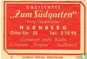 Südgarten Zum - Gaststätte - Fritz Stadtmüller