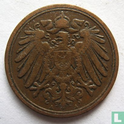 German Empire 1 pfennig 1891 (A) - Image 2