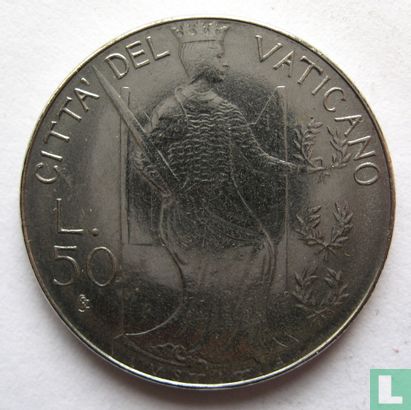 Vaticaan 50 lire 1980 - Afbeelding 2