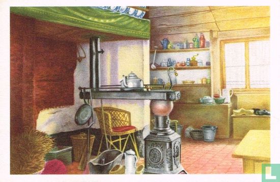 Goor (Kempen) - Keuken in de oude hut