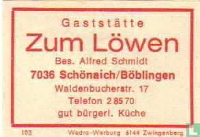 Gaststätte Zum Löwen - Alfred Schmidt