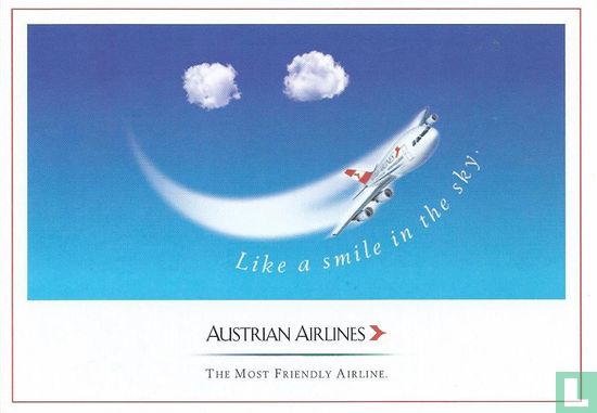 Austrian Airlines - A smile in the sky - Bild 1