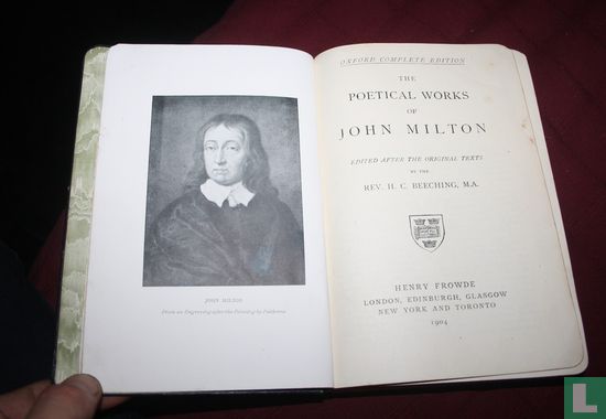 The poetical works of John Milton - Bild 3
