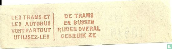 Bus-Tramkaartje Brussel - Bild 2