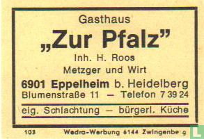 Gasthaus Zur Pfalz - H.Roos